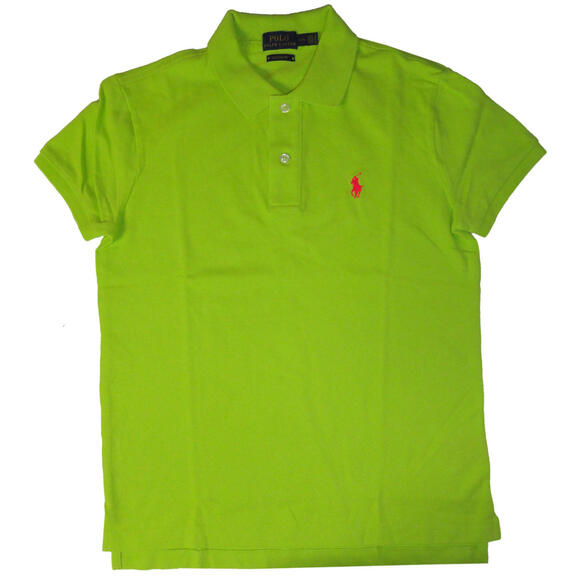 Polo Ralph Lauren Womens Classic Fit Polo Shirt Marathon Green Smail NWT - Picture 1 of 3